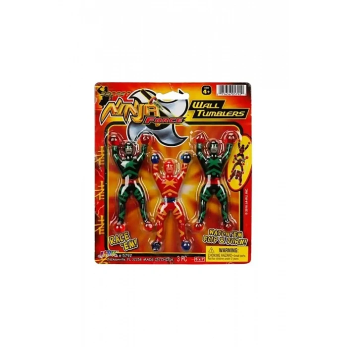 Sunman Duvara Yapışan Taklacı Ninja 3 Lü