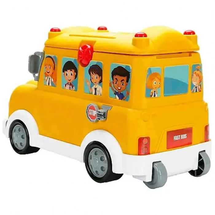 Sunman School Bus Shop Binilebilen 34 Parçalı Sesli Işıklı Set