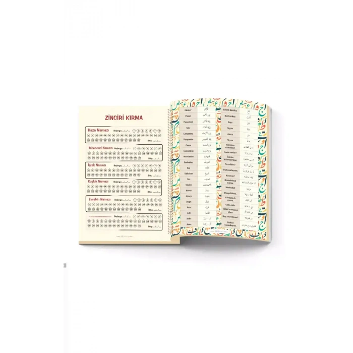 Süresiz Planlı Yaşam Ajandası - Stickerlı