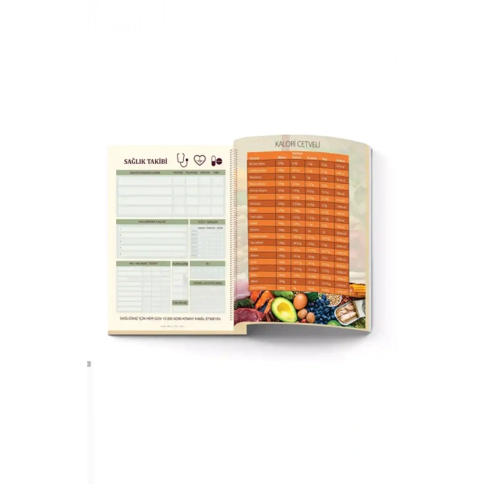 Süresiz Planlı Yaşam Ajandası - Stickerlı