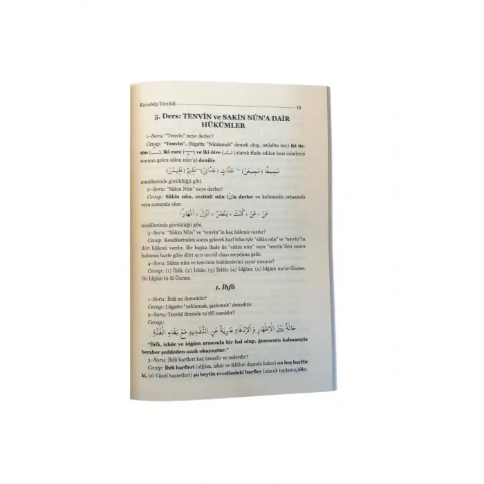 Tam Karabaş Tecvidi Ve Kuranı Kerim Elif Bası