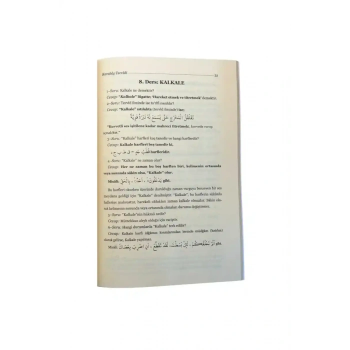 Tam Karabaş Tecvidi Ve Kuranı Kerim Elif Bası