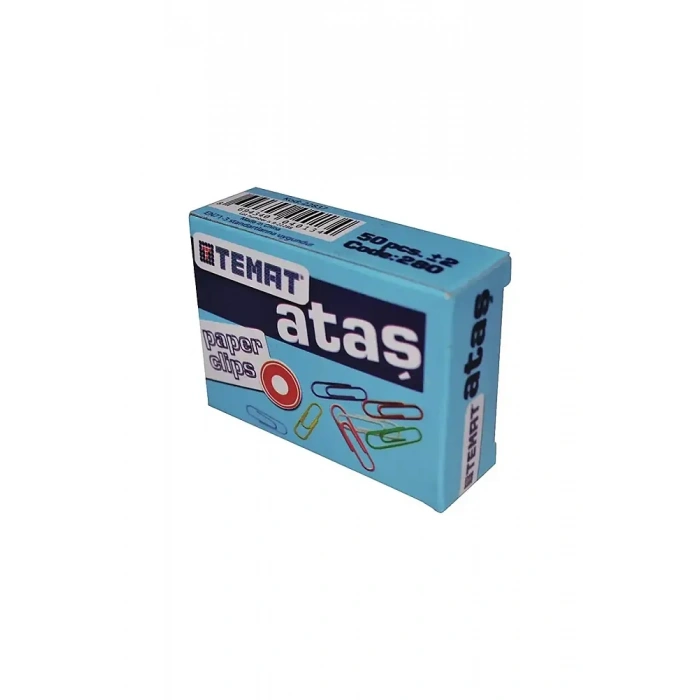 Temat Ataş Renkli 28 mm