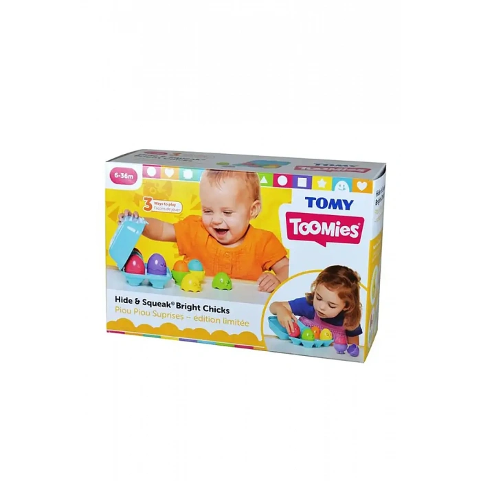 Tommy Toomies Renkli Saklambaçlı Renkli Yumurtalar
