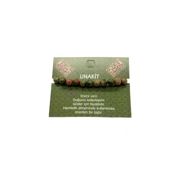 Unakit Doğal Taş Bileklik