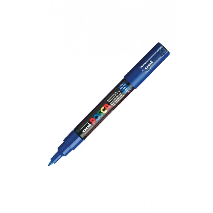 Uniball Posca 1M Markör 0.7 mm Mavi