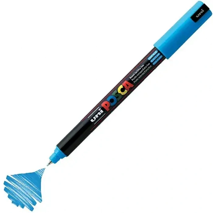 Uniball Posca 1M Markör 0.7 mm Turkuaz