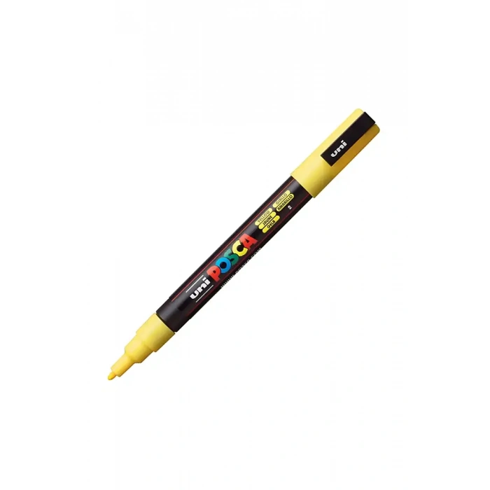 Uniball Posca 3M Markör 1.3 mm Sarı