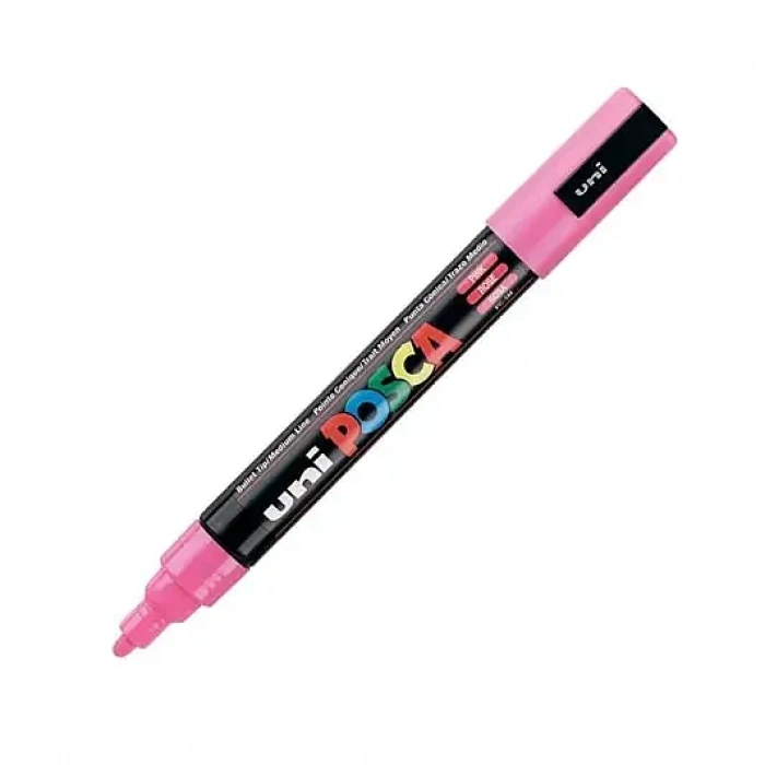 Uniball Posca 5M Markör 2.5 mm Pembe