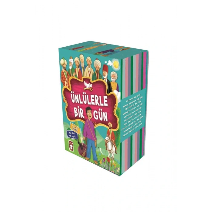 Ünlülerle Bir Gün 1 10 Kitap Set