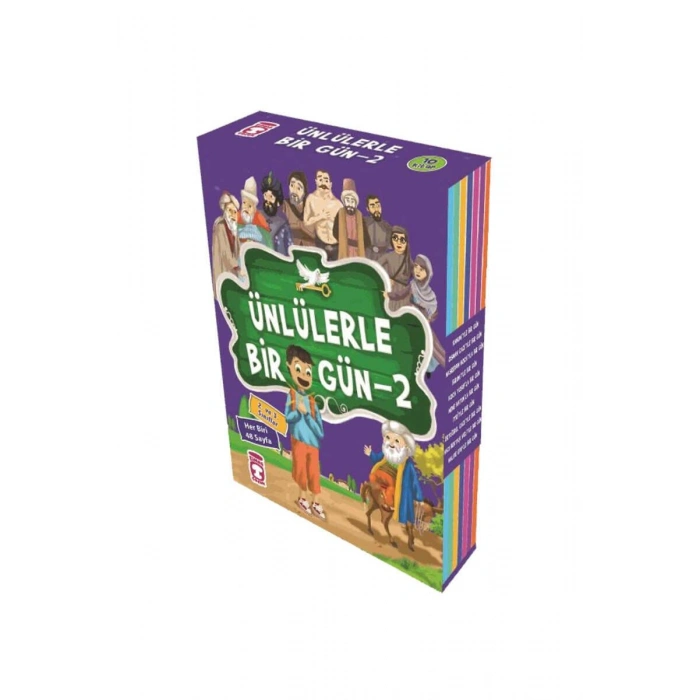 Ünlülerle Bir Gün 2 10 Kitap Set