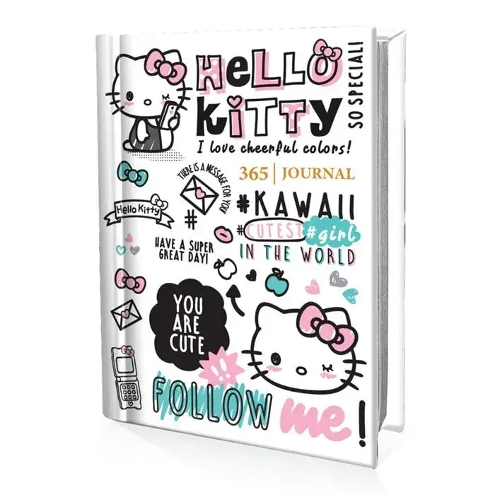 Victorias Journals Hello Kitty 365 Gün Günlük Çizgili 368 Yp A7