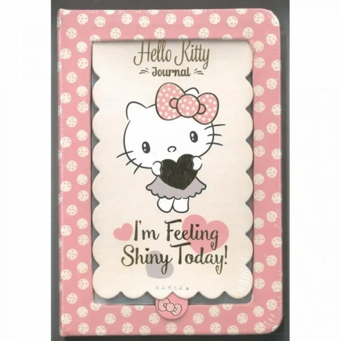 Victorias Journals Hello Kitty Figürlü Aynalı Günlük Özel 192 Yp A6