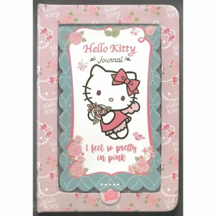 Victorias Journals Hello Kitty Figürlü Aynalı Günlük Özel 192 Yp A6