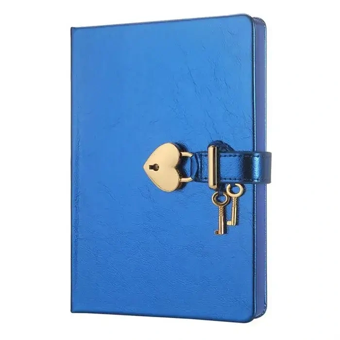 Victorias Journals Hush Hush Mavi Kalp Kilitli Özel 160 Yp 13x18