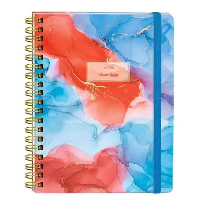 Victorias Journals Hush Hush Pastel Mavi Kalp Kilitli Çizgili 160 Yp 13x18