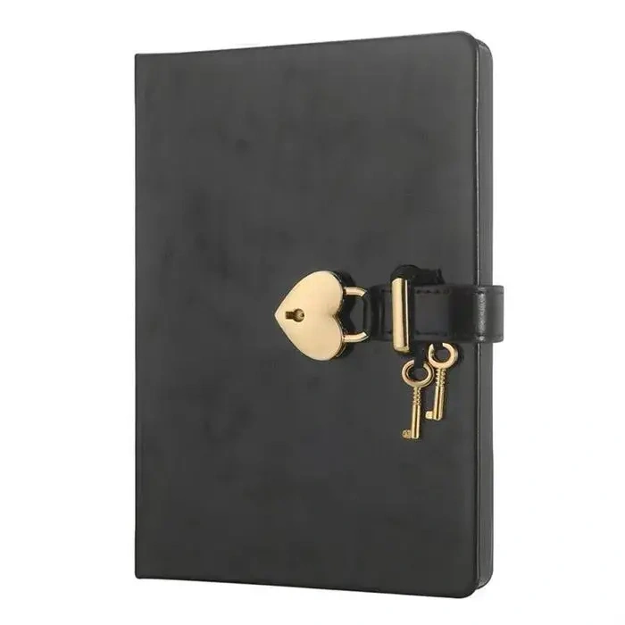 Victorias Journals Hush Hush Siyah Kalp Kilitli Özel 160 Yp 13x18