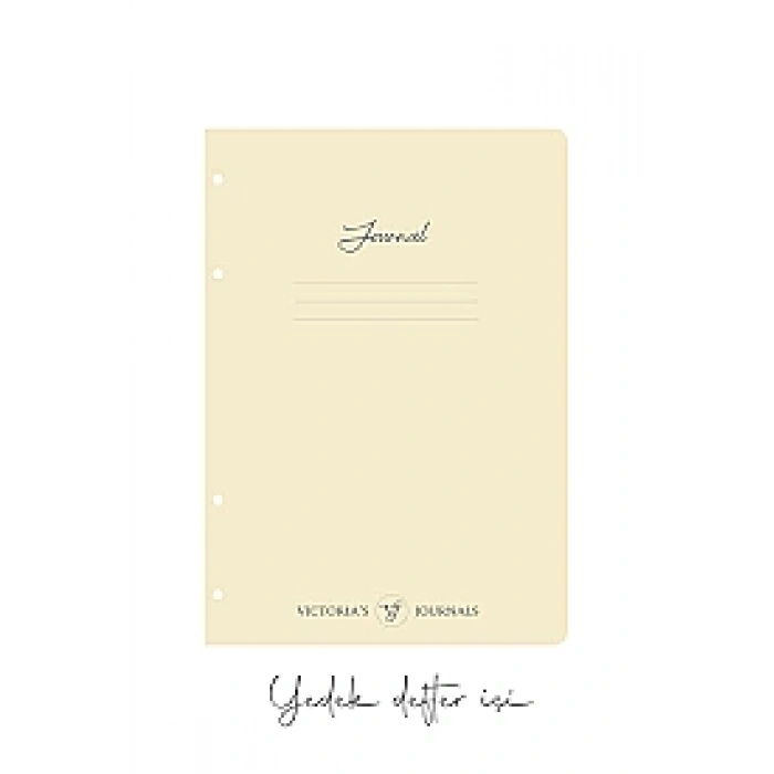 Victorias Journals Defter Yedeği A5 96 Yp Düz