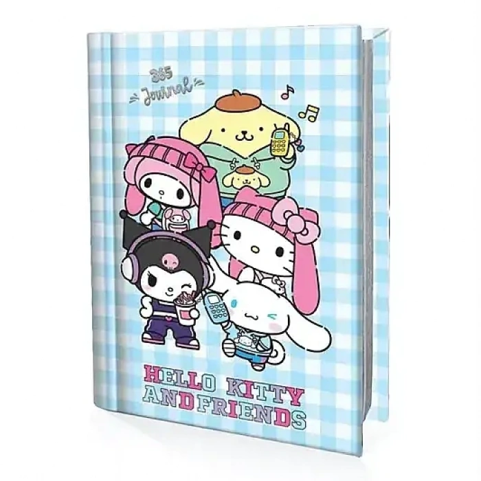 Victorias Journals Hello Kitty And Friends 365 Gün Günlük Çizgili 368 Yp A7