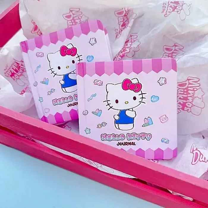Victorias Journals Hello Kitty Not Defteri Çizgili 192 Yp 9x9 Cm