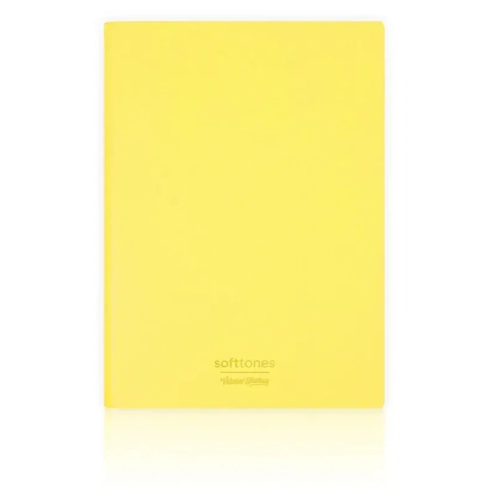 Victorias Journals Softtones Sarı Not Defteri A6