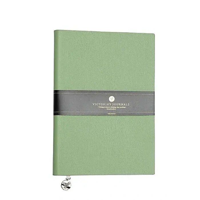 Victorias Journals Softtones Yeşil Not Defteri A6