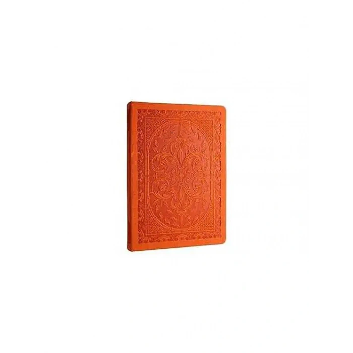 Victorias Journals Vintage Old Book Defter Çizgili 14x20 cm 160 Yp Turuncu