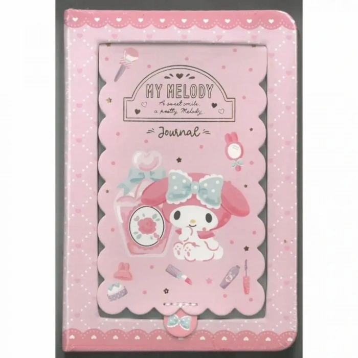 Vj Hello Kıtty Aynalı Sert Kpk Günlük A6 100Gr 192Yp Pembe 12Li