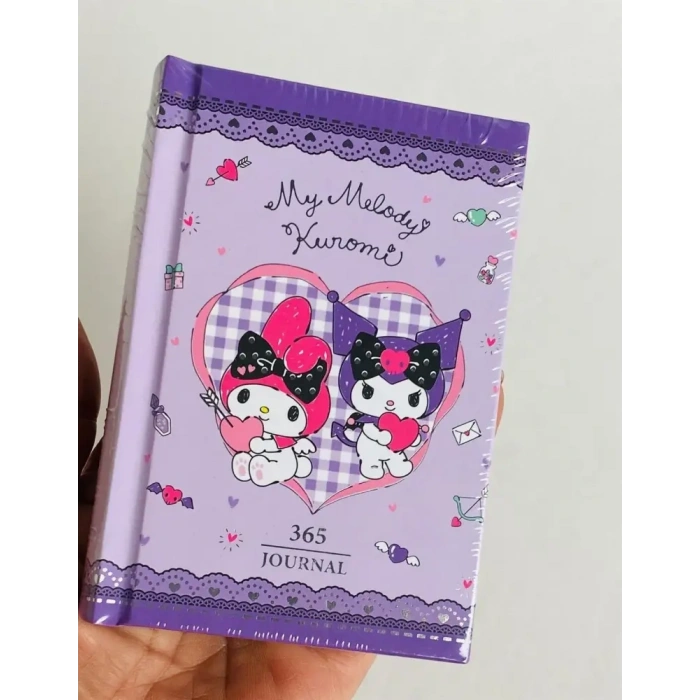 Vj Kuromi 365 Gün Günlük 368Yp 80Gr A7 16Lı Mor-Pembe