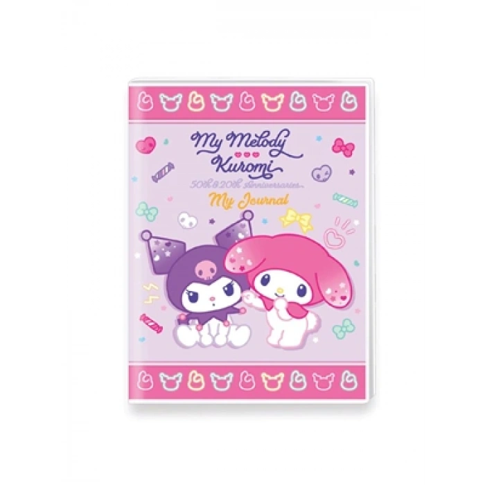 Vj Kuromi Mini Journal A6 128Yp 80Gr Pembe