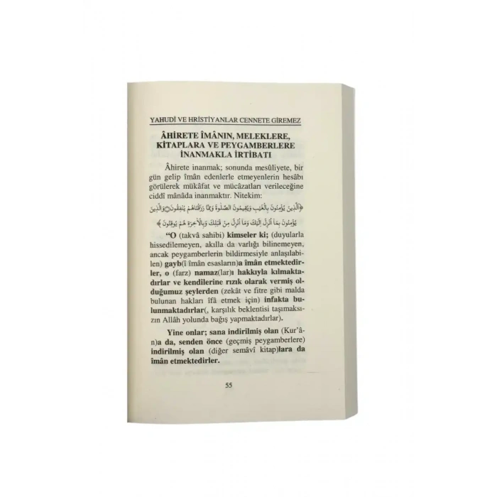 Yahudi Ve Hristiyanlar Cennete Girecek Diyenler Cennete Giremez