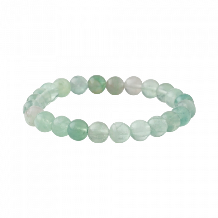 Yeşil Florit 8mm Doğal Taş Bileklik