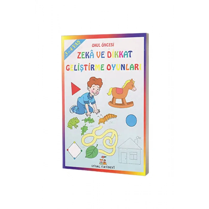 Zeka ve Dikkat Geliştirme Oyunları - 3-4 Yaş