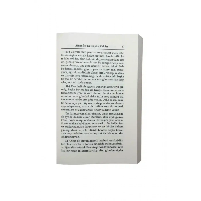 Zekat Ve Sadaka Risalesi