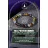 Akrep Burcu Bileklik Bordo Granat Lal, Golden Obsidyen, Kaplan Gözü, Labradorit, Yeşim