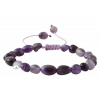 Ametist Natürel Kesim Doğal Taş Bileklik