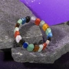 Aslan Burcu Bileklik Ametist, Golden Obsidyen, Jasper, Kaplan Gözü, Labradorit, Lapis Lazuli, Yeşil Aventurin