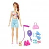 Barbie Spa Günü Bebekleri Kumral