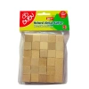 Bu Bu Ahşap Küpler Natural 20 Parça
