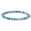Buz Mavizi Apatit 6mm Doğal Taş Bileklik