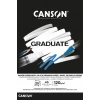 Canson Graduate Siyah Blok A5 120 gr 20 Yp