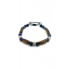 Erkek Başarı Kariyer Cesaret Bilekliği Shungite (Şungit) - Sodalit - Hematit - Lapis - Dumortierit - Kaplan Gözü - Sitrin