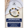 Erkek Öğrenci Doğal Taş Bileklik-Sodalit-Kalsit-Kaplan Gözü-Havlit-Yeşim-Dumanlı Kuvars-Lapis Lazuli-Hematit