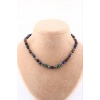 Erkek Öğrenci Kolye- Lapis, Sodalit, Kehribar, Labradorit, Kaplan Gözü, Krizokol, Akik, Obsidyen, Hematit