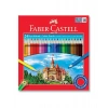 Faber Castell Karton Kutu Kuru Boya Kalemi 24 Renk Tam Boy