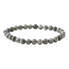 Gri Jasper 6mm Doğal Taş Bileklik