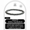 Hematit 6mm Doğal Taş Bileklik