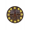 Kabe Kapısı Desenli Duvar Saati 30x30 cm