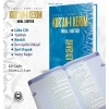 Kuranı Kerim Meal Defter Metinsiz Mavi
