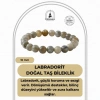 Labradorit 10mm Doğal Taş Bileklik